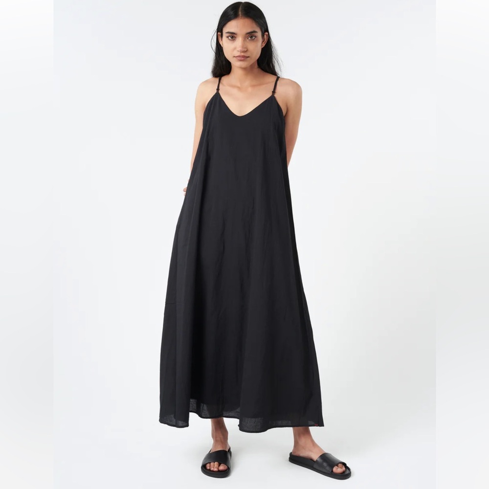 XiRENA Deep Blue Cotton Teague Maxi Dress